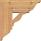 Ekena Millwork Funston Traditional Smooth Bracket w/ Offset Brace, Western Red Cedar, 7 1/2"W x 18"D x 18"H BKT0806X18X18FST01SWR - alternate 2